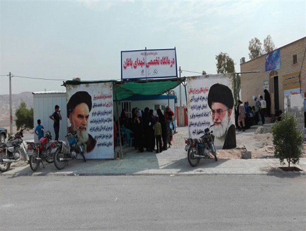 درمانگاه صحرایی رایگان در روستای باغان دشتی+ تصاویر