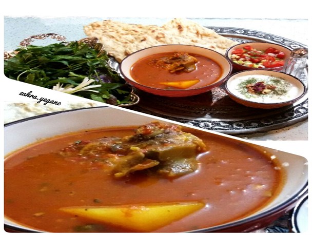 طرز تهیه یک غذای سنتی به روش همدانی