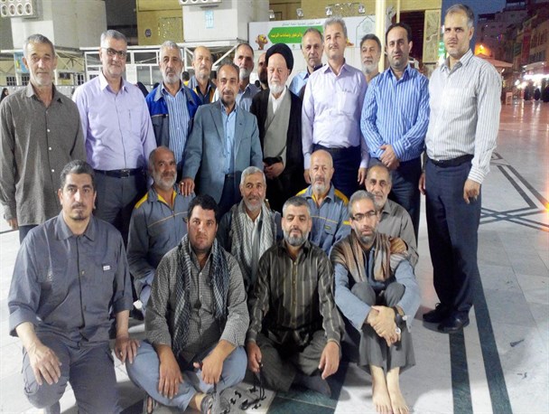 بازدید مسئولان استان سمنان از پروژه های ستاد بازسازی در نجف +تصاویر