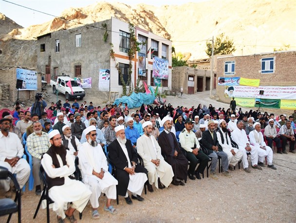 یادواره 'شهدا افتخار کوچه ، آبروی محله' در روستای درمیان برگزار شد + تصاویر