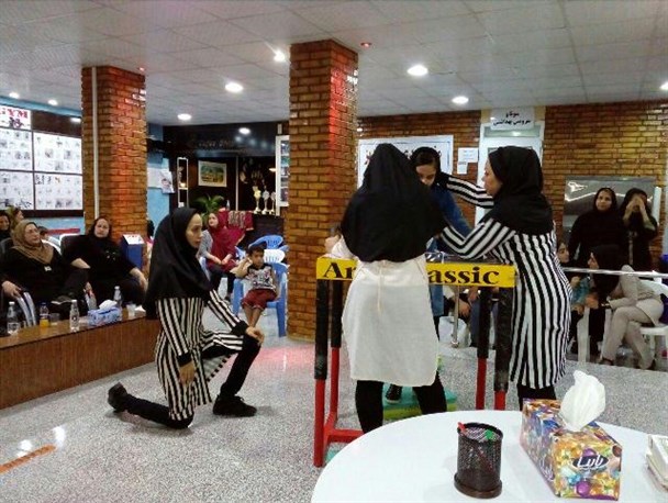 اولین دوره مسابقات مچ اندازی بانوان مسجدسلیمان برگزار شد+تصاویر