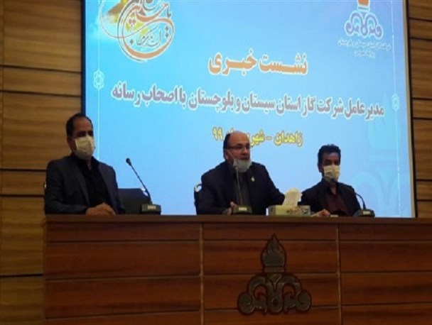 پایان شبکه‌گذاری گاز در کلانشهر زاهدان تا آخر سال