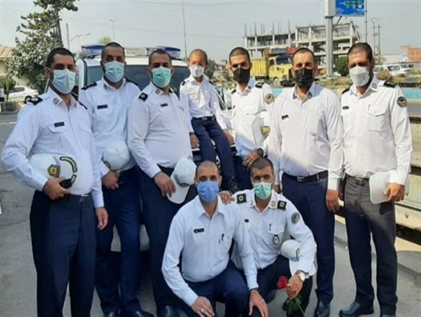 کار پسندیده پلیس مازندران جهانی شد