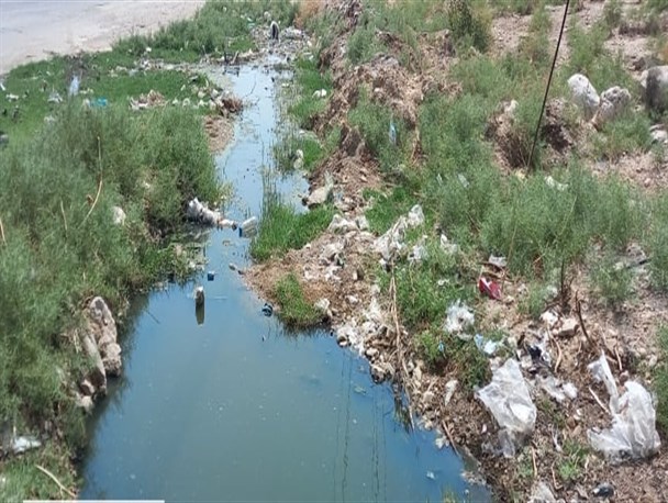 بوی تعفن و فاضلابی که امان مردم یک روستا را برید+تصاویر