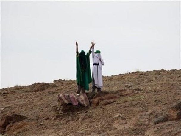 بازسازی واقعه غدیر خم در سمنان+گزارش تصویری