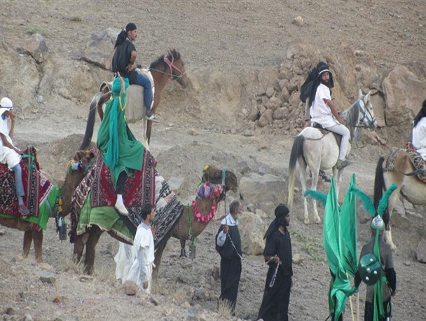 واقعه بزرگ غدیر خم در سمنان بازسازی شد+ تصویر