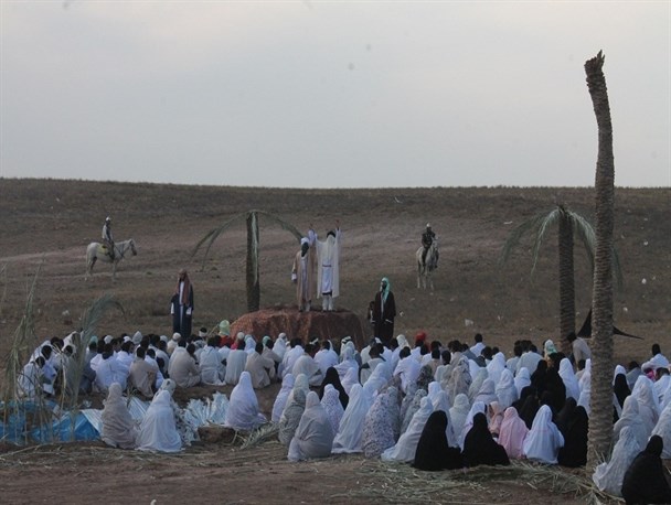 گزارش تصویری از بازنمایی واقعه غدیر خم در زنجان