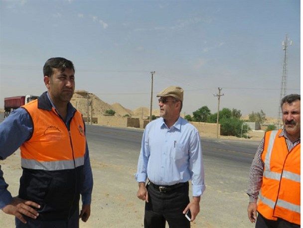 بازدید مدیر کل راه وشهرسازی خوزستان از پروژه باند دوم محور اهواز – هفتکل