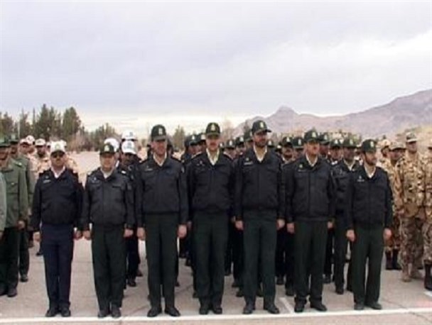 مراسم صبحگاه مشترک نیروهای انتظامی در شهرضا برگزار شد