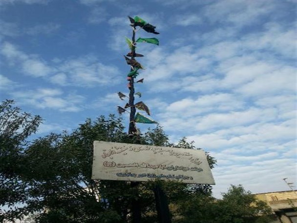 آیین عَلَم بندی و استقبال از محرم در شهر چهاربرج + تصاویر