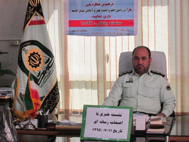 کاهش ۱۰۰ درصدی تصادفات فوتی در تفرش