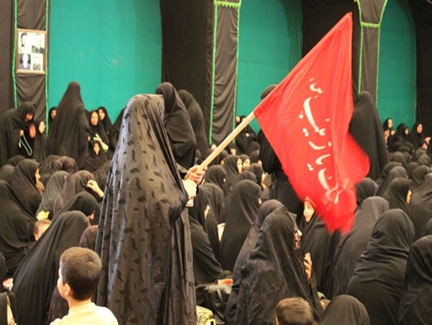 تصاویری از تجمع بزرگ رهروان زینبی در یزد