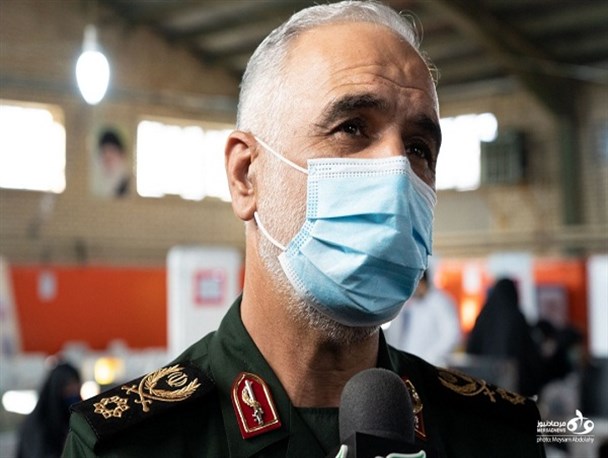 ۱۳ مرکز تجمیعی واکسیناسیون توسط سپاه استان کرمانشاه اداره می شود