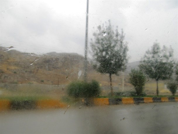 باران در ممسنی رخ نشان داد + تصاویر