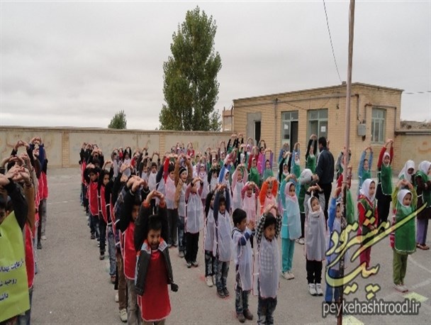 زنگ ورزش صبحگاهی در مدارس هشترود+تصاویر