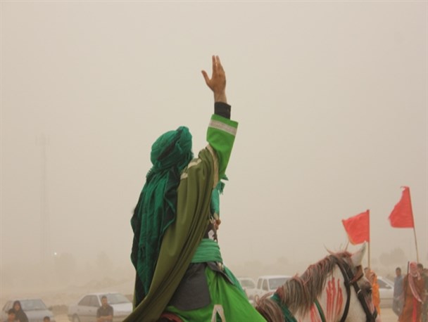 مراسم تعزیه خوانی سیدالشهدا (ع) در دیلم / گزارش تصویری