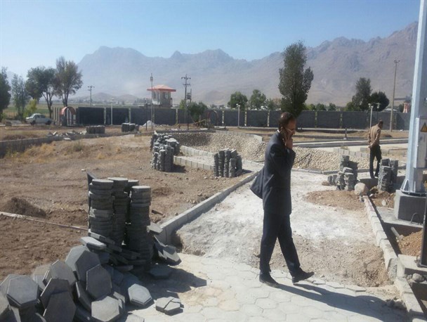مراحل تکمیل پارک بانوان به روایت تصویر