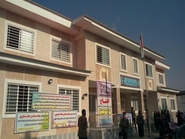 بهره برداری از یک مدرسه تازه تاسیس در کلاله+تصاویر