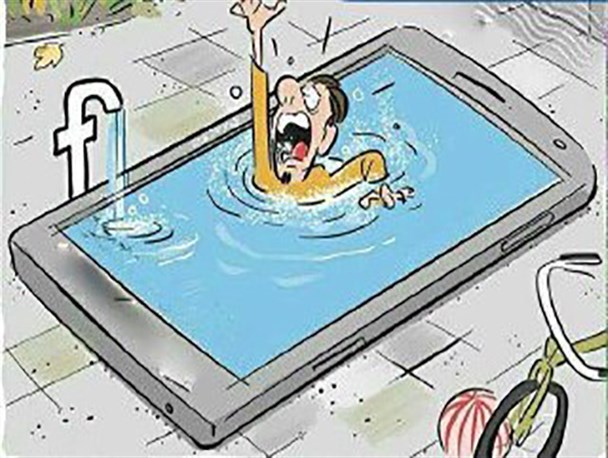 غرق شدن کودکان ونوجوانان درفضاهای مجازی