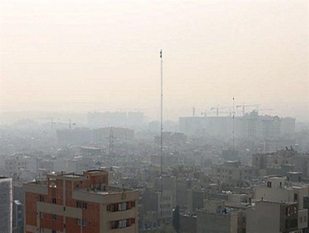 غلظت ذرات معلق در هوای اراک بالاتر از حدمجاز اعلام شد