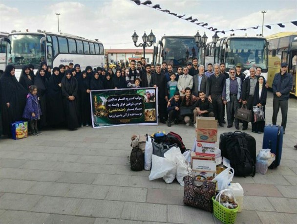 اعضای موسسه قرآنی یاسین ارومیه به پیاده روی اربعین اعزام شدند