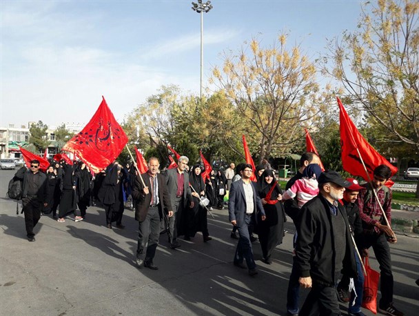 ۶۰ زائر اربعین حسینی از گرمسار به کشور عراق اعزام شدند +تصاویر
