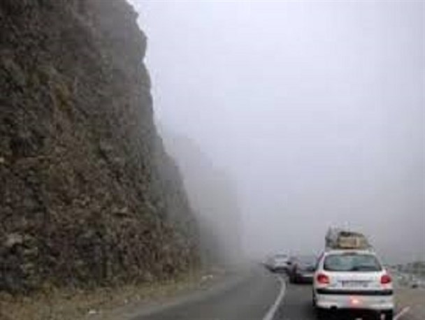 گردنه‎های حیران و اسالم در اردبیل مه آلود است