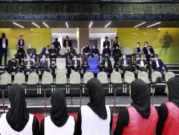 بازدید رئیس کمیته ملی المپیک از تمرینات تیم ملی بانوان