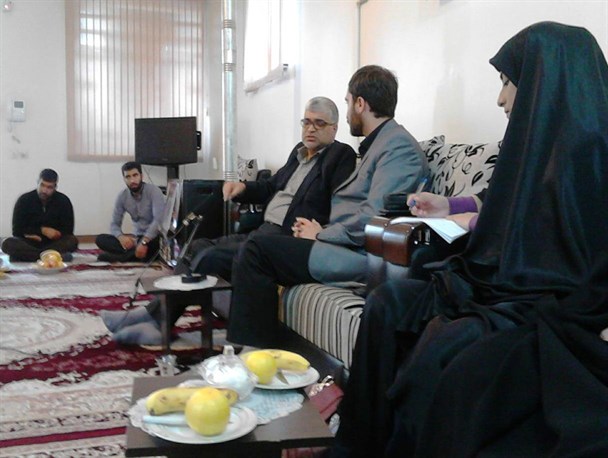 دیدار اعضای شورای کنگره شهدای دانشجوی لرستان با خانواده شهید دانشجو «محمد حسین دالوند»+تصاویر
