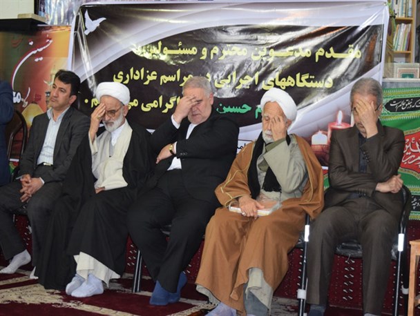 گزارش تصویری مراسم عزاداری اربعین حسینی در مسجد جامع ولاغوز