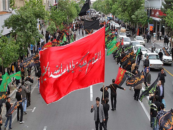 مراسم سوگواری اربعین حسینی در بروجرد برگزار شد