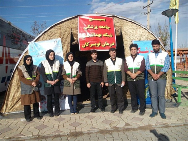 نبض هایی که برای زائران حسینی زده شد/ویزیت رایگان عاشقانه کوی حسین(ع) در آستانه اربعین
