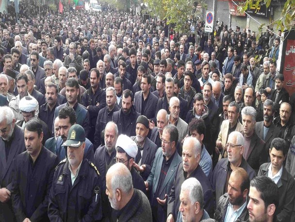 دسته عزاداری اربعین حسینی در تالش برپا شد / تصاویر