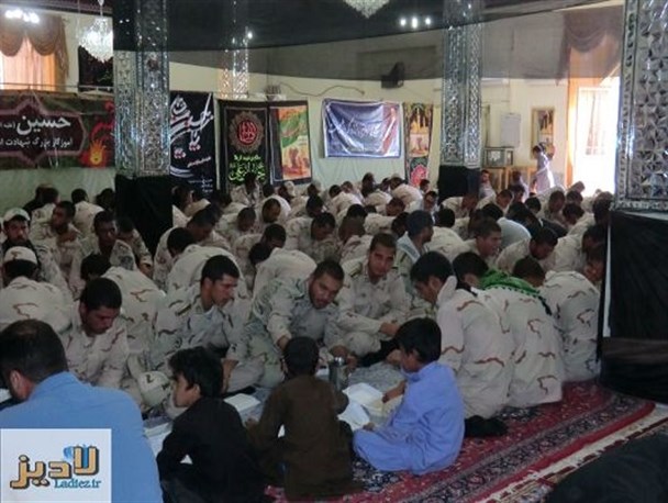 برگزاری مراسم سوگواری اربعین سرور و سالار شهیدان حضرت اباعبدالله الحسین (ع) در شهرستان میرجاوه