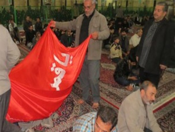 عزاداری اربعین حسینی حسینیه اعظم خور/ تصاویر