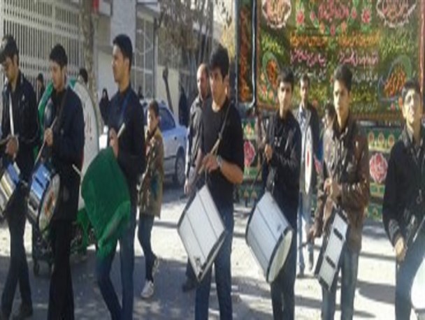 گرد همایی اربعین حسینی در زرین شهر/تصاویر