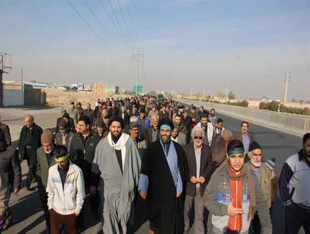 گزارش تصویری پیاده روی جاماندگان ارض طوس