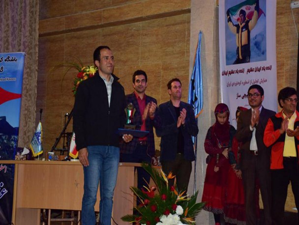 تجلیل باشگاه های کوهنوردی مینودشت از رکورددار صعودهای ۸ هزار متری ایران + تصاویر