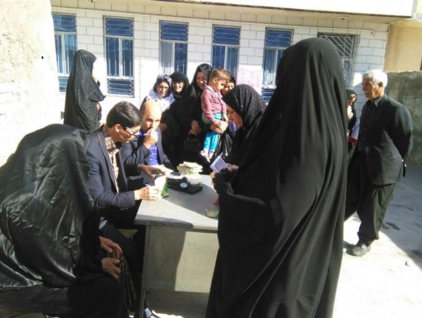 اعزام تیم پزشکی،بهداشتی به مناطق محروم شهرستان ایوان+تصاویر