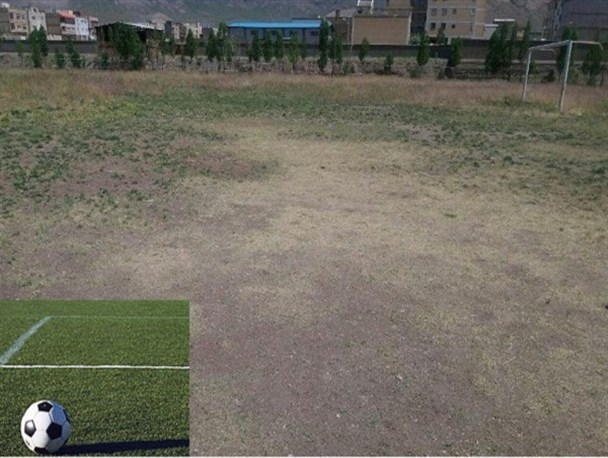 گره‌کور مشکلاتِ تنها زمین چمن تفرش