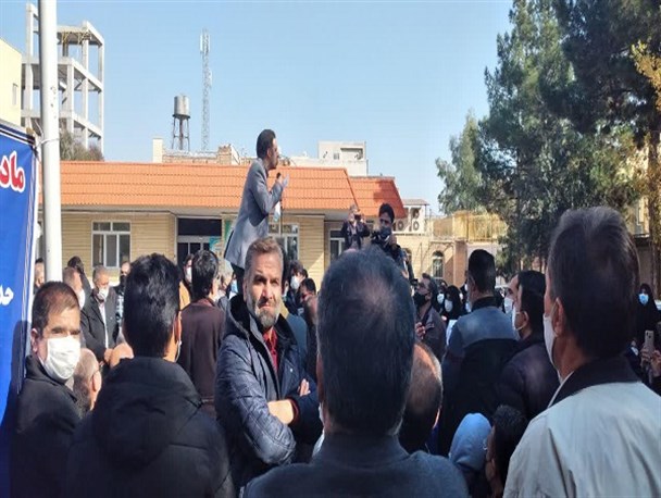 تجمع بازنشستگان آموزش‌وپرورش استان قم+تصاویر