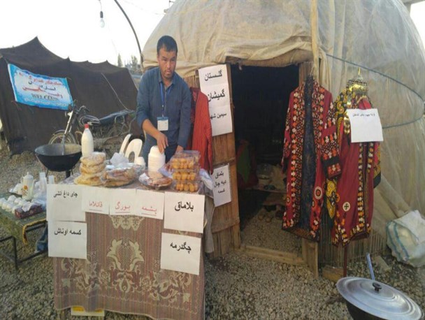 نمایشگاه بین المللی اقوام گلستان در گمیشان+ تصاویر