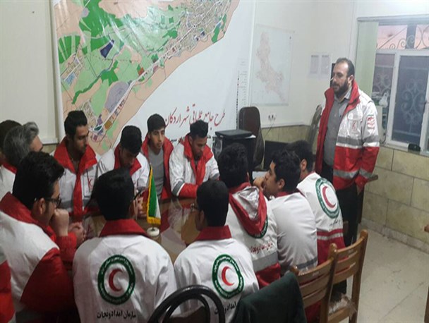 برگزاری مانور لحظه صفر زلزله در سپیدان