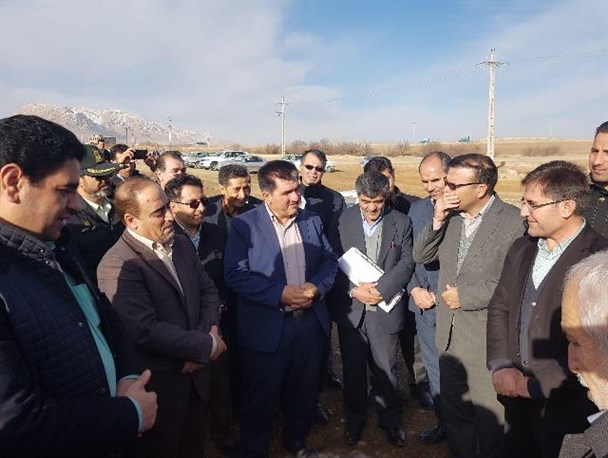بازدید معاون وزیر راه و شهرسازی از پروژه های شهرستان خدابنده+تصویر