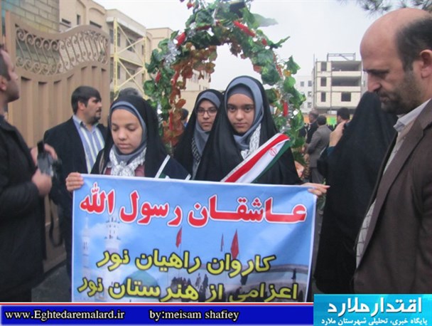 کاروان راهیان نور به میهانی شهدا رفت + تصاویر