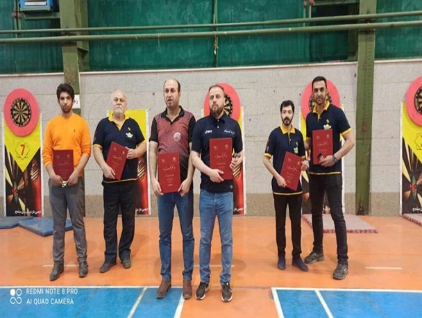 قهرمانی کردستان در مسابقات دارت چند جانبه غرب کشور