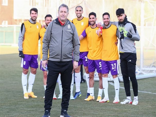 انتخابی جام جهانی فوتبال| برگزاری آخرین تمرین ملی پوشان پیش از بازی با امارات/ وزیر هم آمد+عکس