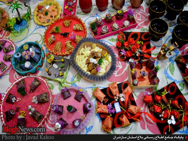جشنواره غذا و نمایشگاه آثار هنری دانش آموزان استثنایی مازندران