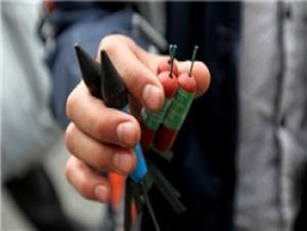 کشف ۱,۵ میلیون انواع ترقه غیرمجاز در تبریز