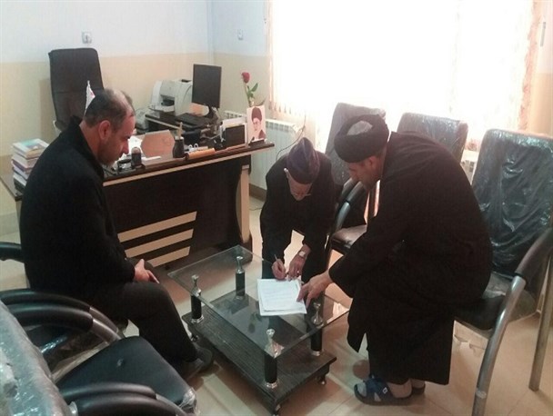 ثبت یک وقف جدید در جلفا  برای کمک به دانش آموزان بی بضاعت